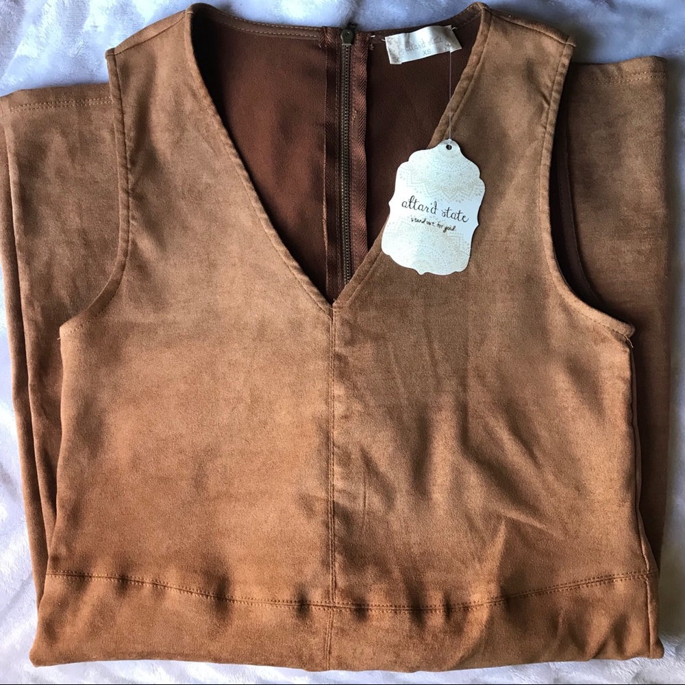 ALTAR’D STATE Suede Dress